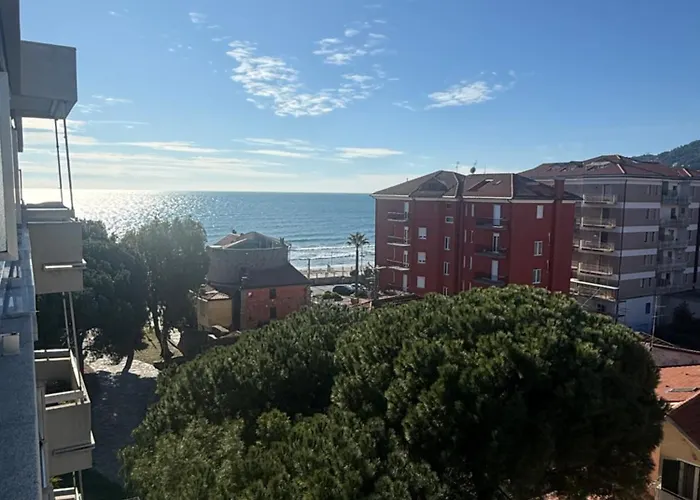 Fronte Mare Con Terrazza Per Tramonti Top Marina dʼAndora